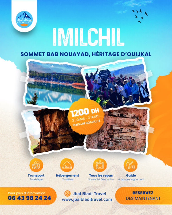 Imilchil – Jbel Bab Nouyad – Greniers d’Oujgal