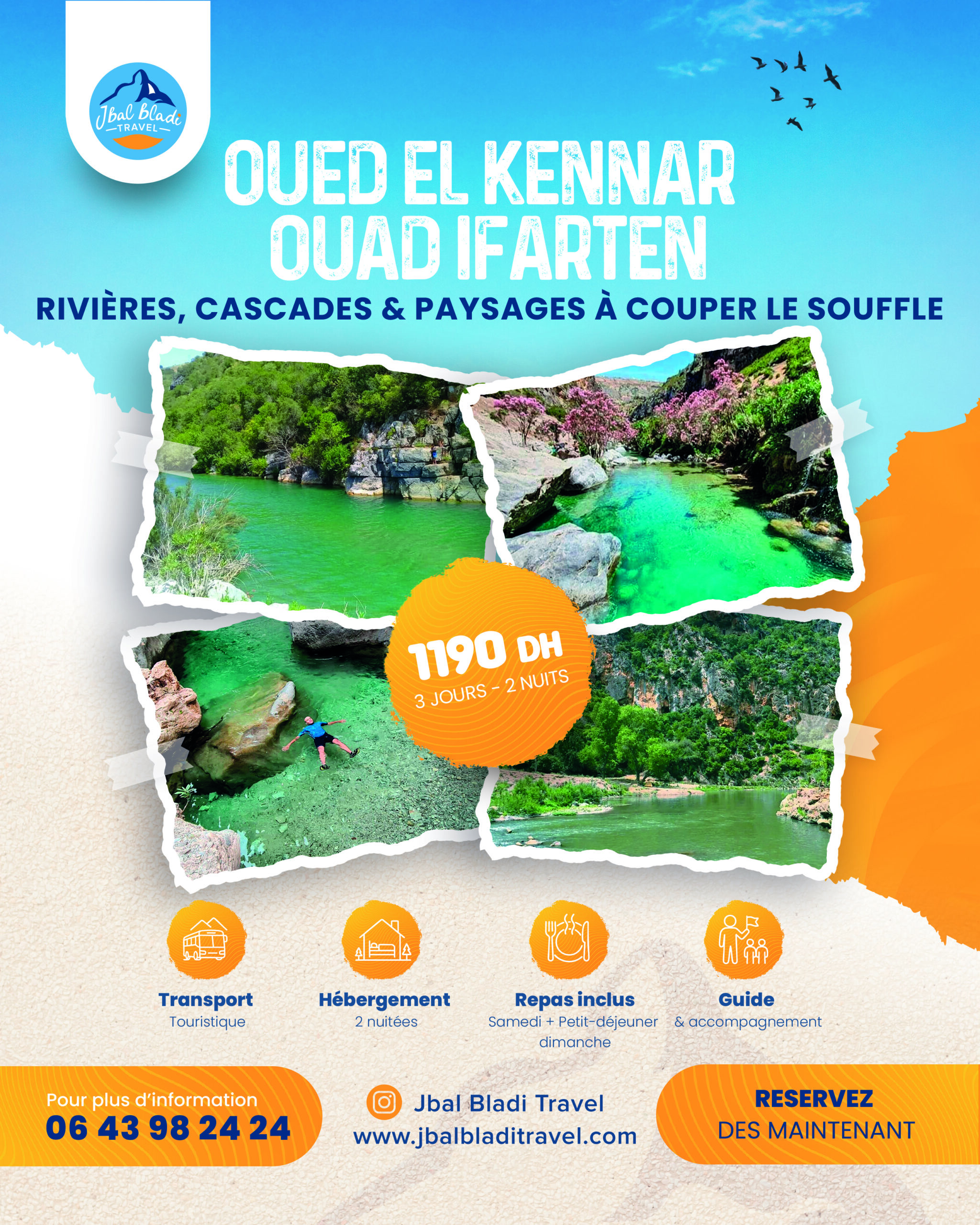 Randonnée aquatique à Oued El Kannar