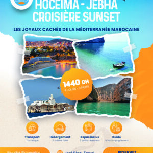 Explore le Nord –Séjour Premium Hoceima & Jebha – 4 Jours / 2 Nuits