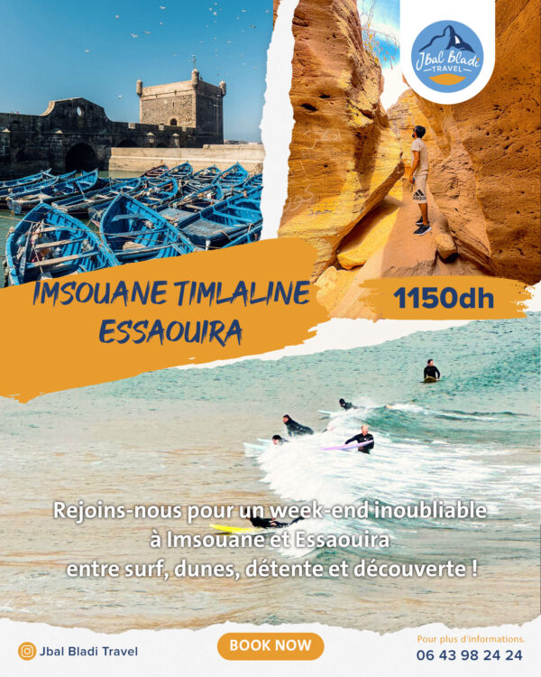 Imsouane – Timlaline – Essaouira