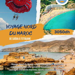 Explore le Nord – De Saïdia à M’diq en 7 jours inoubliables