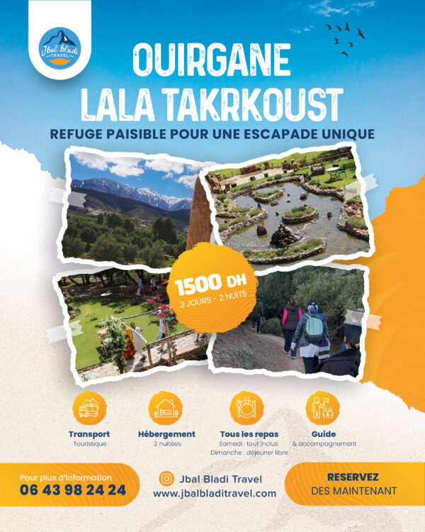 Ouirgane → Lalla Takerkoust