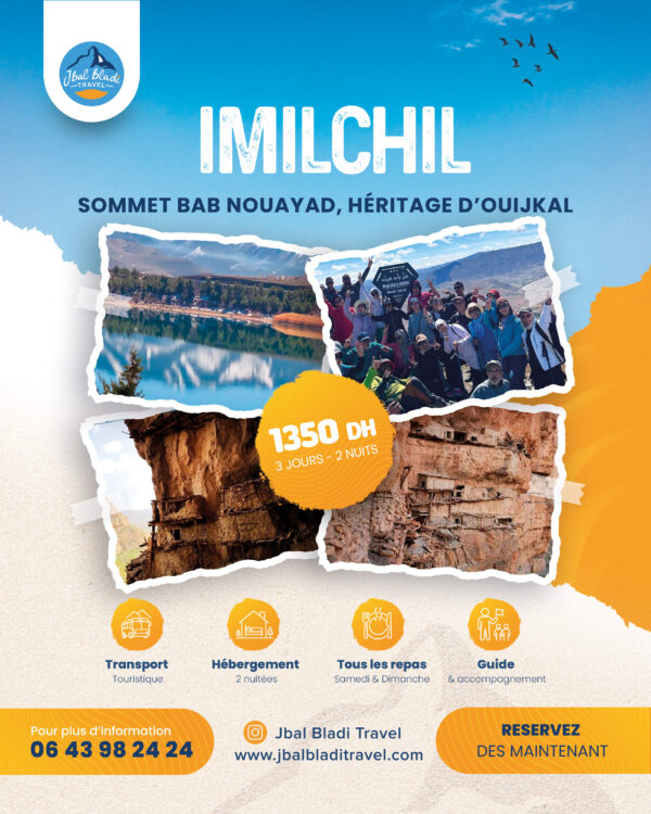 Imilchil – Jbel Bab Nouyad – Greniers d’Oujgal
