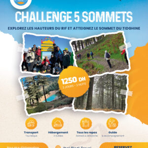 Challenge Rif 5 Sommets & Tyrolienne Akchour