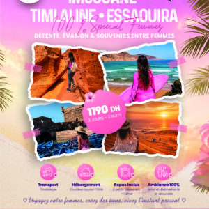 Voyage 100 % Femmes – Imsouane • Timlaline • Essaouira